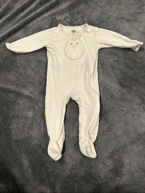 Nested Bean Cream Footed Pajama